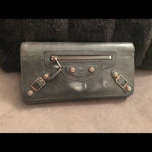 Balenciaga authentic grey wallet